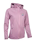 s.RYDER CUP WHISPERDRY AURORA Ryder Cup Concealed Hood Lightweight Waterproof Golf Jacket - Pink Haze
