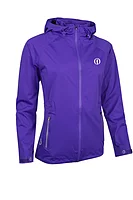 s.THE OPEN WHISPERDRY AURORA The Open Cup Concealed Hood Lightweight Waterproof Golf Jacket - Purple