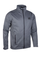 s.THE OPEN WHISPERDRY PRO-LITE The Open Whisperdry Waterproof Golf Jacket - Gunmetal Marl/Black