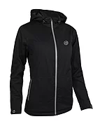 s.THE OPEN WHISPERDRY WHISTLER The Open Whisperdry Fleece Lined Waterproof Golf Jacket - Black/Silver