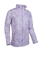 s.WHISPERDRY AURORA Concealed Hood Lightweight Waterproof Golf Jacket - Lilac Mist