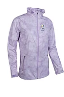 s.RYDER CUP WHISPERDRY AURORA Ryder Cup Concealed Hood Lightweight Waterproof Golf Jacket - Lilac Mist