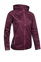 s.WHISPERDRY AURORA Concealed Hood Lightweight Waterproof Golf Jacket - Mulberry Zebra Print