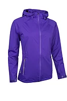 s.WHISPERDRY AURORA Concealed Hood Lightweight Waterproof Golf Jacket - Purple