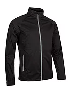 s.WHISPERDRY STEALTH Whisperdry Lightweight Waterproof Golf Jacket - Black/Gunmetal