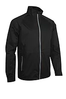 s.WHISPERDRY STEALTH Whisperdry Lightweight Waterproof Golf Jacket - Black Ridge/Gunmetal