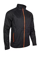 s.WHISPERDRY STEALTH Whisperdry Lightweight Waterproof Golf Jacket - Charcoal Marl/Inferno