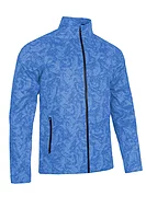 s.WHISPERDRY STEALTH Whisperdry Lightweight Waterproof Golf Jacket - Ocean Print/Black