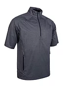 s.WHISPERDRY VOSS Whisperdry Lightweight Waterproof Golf Weatherbeater - Gunmetal Marl/Black