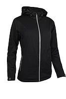s.WHISPERDRY WHISTLER Whisperdry Fleece Lined Waterproof Golf Jacket - Black/Silver