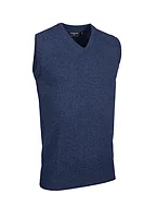 g.WINDERMERE V Neck Lambswool Midweight Golf Slipover - Rhapsody Marl