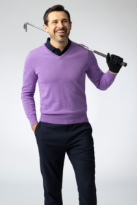 Men's Amethyst Green Outfit