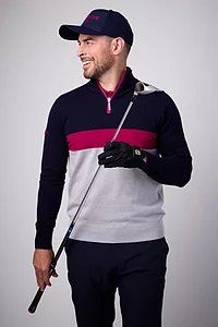 Men's Raspberry Tee Outfit