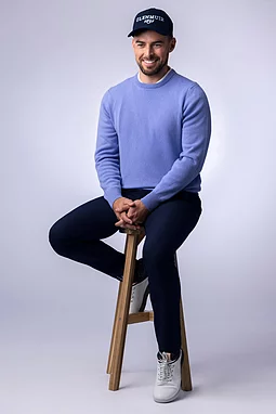 Men's Light Blue Bunker Outfit