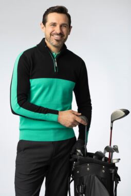Men's Marine Green Tee Outfit