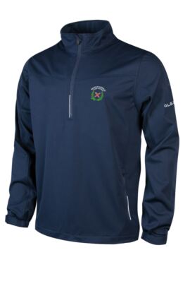 OLGS Mens Water Repellent Zip Neck Performance Windshirt