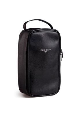 Mock Pebbled Leather Shoe Bag
