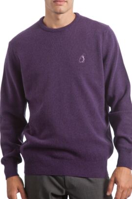 Heritage Touch Of Cashmere Plain Crew Neck Classic Fit Sweater