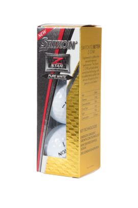 Srixon Z Star 3 Pack Glenmuir Logo Balls