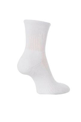 Ladies 2 Pair Pack Cotton Crew Golf Socks