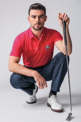 Official Ryder Cup 2018 Glenmuir Mens Chest Pocket Golf Polo Shirt