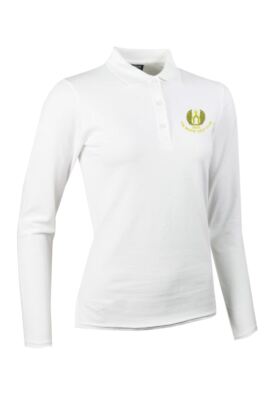 Moffat GC Glenmuir Ladies Long Sleeve Cotton Pique Polo Shirt