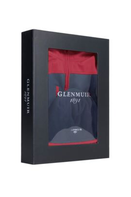 Mens Zip Neck Performance Golf Midlayer & Hat Gift Box