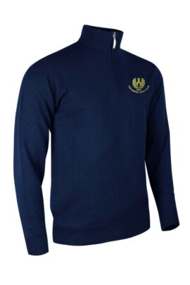 Moffat GC Mens Merino Zip Neck Water Repellent Lightweight Lined Sweater