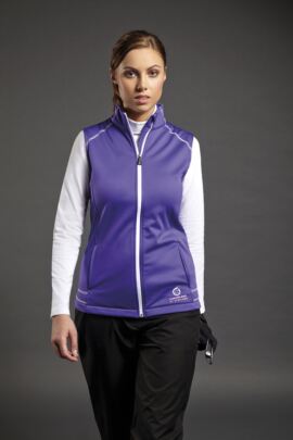 Sunderland Ladies Alaska Bonded Fleece Golf Gilet