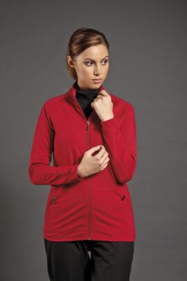 Sunderland Ladies Textured Zip Front Golf Mid Layer
