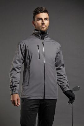 Sunderland Mens Contrast Piping Whisperdry Waterproof Golf Jacket