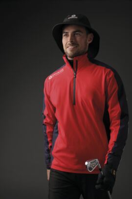 Mens Colour Block Waterproof Golf Weatherbeater