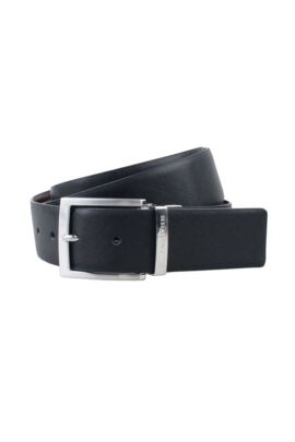 Mens Leather Reversible Golf Belt