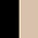 Colour Swatch - Black/Linen