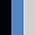 Colour Swatch - Black/Ocean/Silver