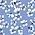 Colour Swatch - Light Blue Flowers