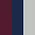 Colour Swatch - Mulberry/Navy/Silver