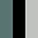 Colour Swatch - Pine Green/Black/Silver
