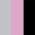 Colour Swatch - Silver Marl/Pink Haze/Black