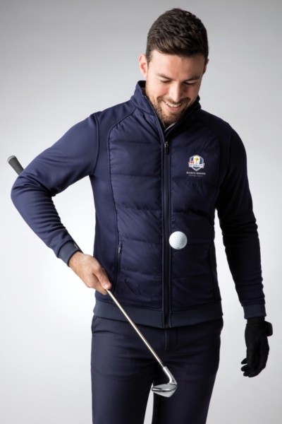 Official Ryder Cup 2023 Mens Zip Front Bute Padded Golf Gilet