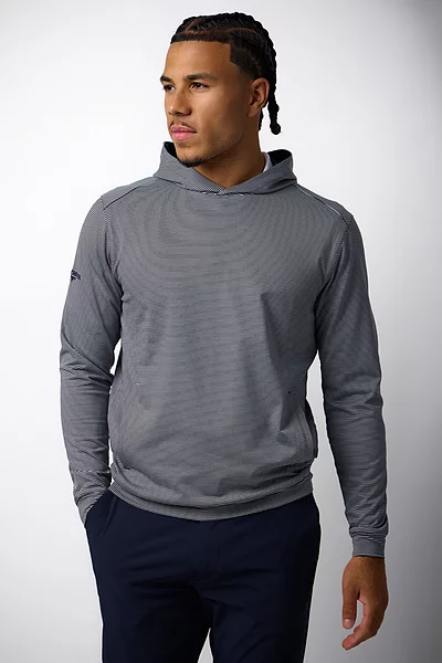 Mens Hooded Performance Midweight Golf Midlayer