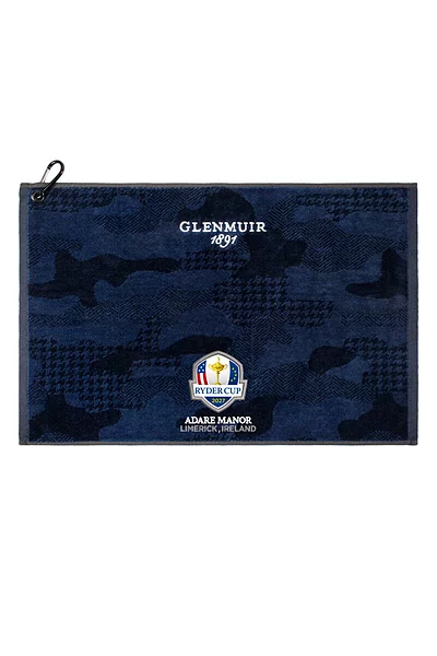 Official Ryder Cup 2027 Camouflage Jacquard Cotton Golf Bag Towel