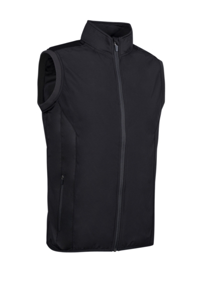 Mens Full Zip Quilted Performance Thermal Golf Gilet
