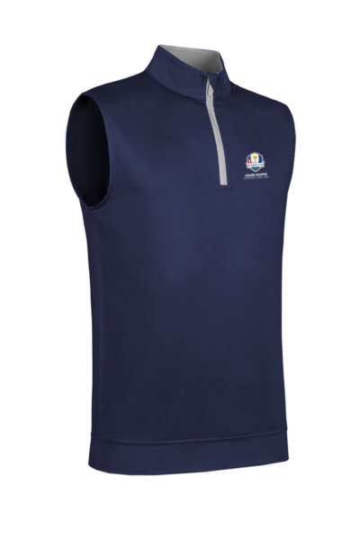 Official Ryder Cup 2027 Mens Quarter Zip Lightweight Performance Golf Slipover