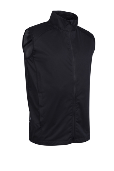 Mens Full Zip Lightweight Stretch Water Repellent Golf Gilet