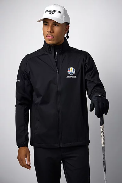Official Ryder Cup 2027 Mens Full Zip Lightweight Stretch Water Repellent Golf Jacket