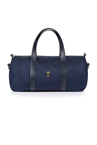 Official Ryder Cup Trophy Mens and Ladies Tartan Lined Travel Banker Bag