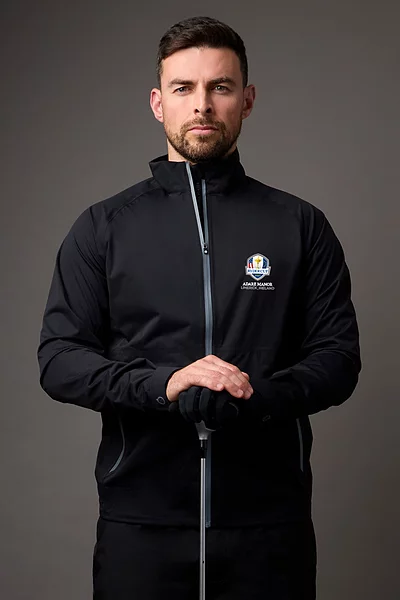 Official Ryder Cup 2027 Mens Whisperdry Lightweight Stretch Waterproof Golf Jacket