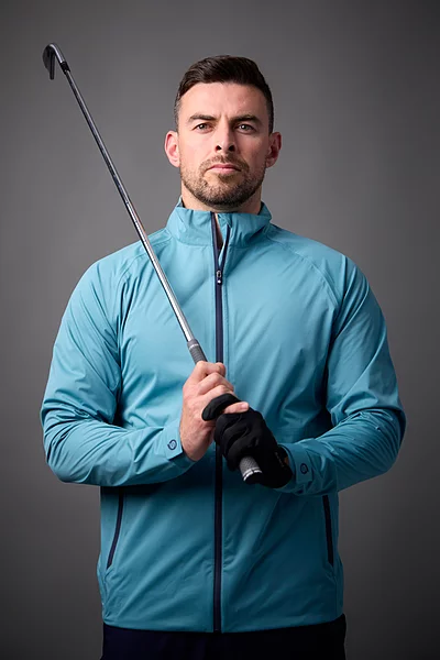Mens Whisperdry Lightweight Stretch Waterproof Golf Jacket