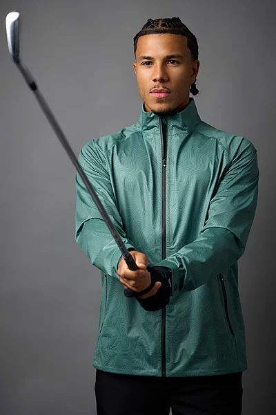 Mens Whisperdry Lightweight Stretch Waterproof Golf Jacket